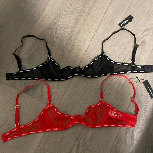 Lounge mesh balcony bralettes - Picture 1 of 3